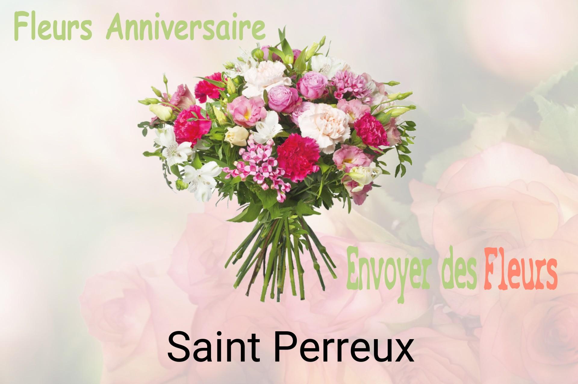 Bouquet de fleurs d’anniversaire livré à Saint-Perreux