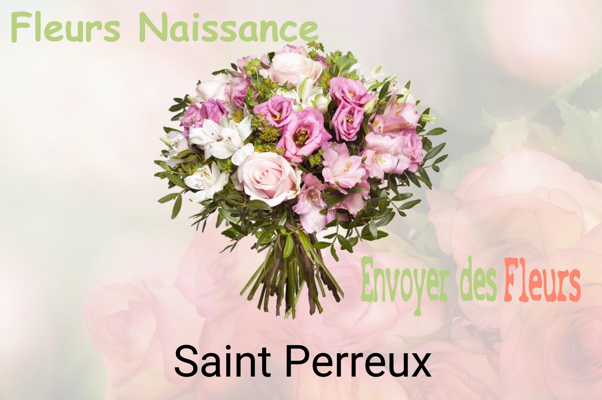 Bouquet de fleurs de naissance livré à Saint-Perreux